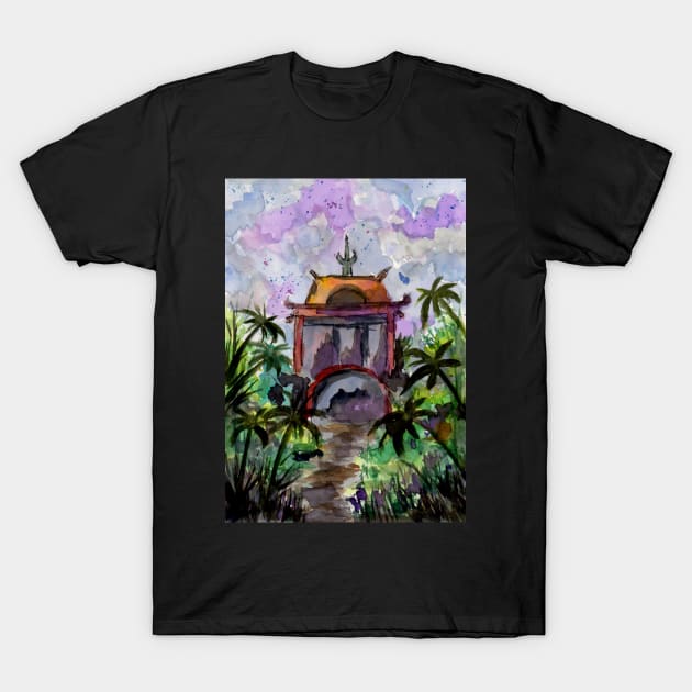 Gateway to the Jungle T-Shirt by ZeichenbloQ